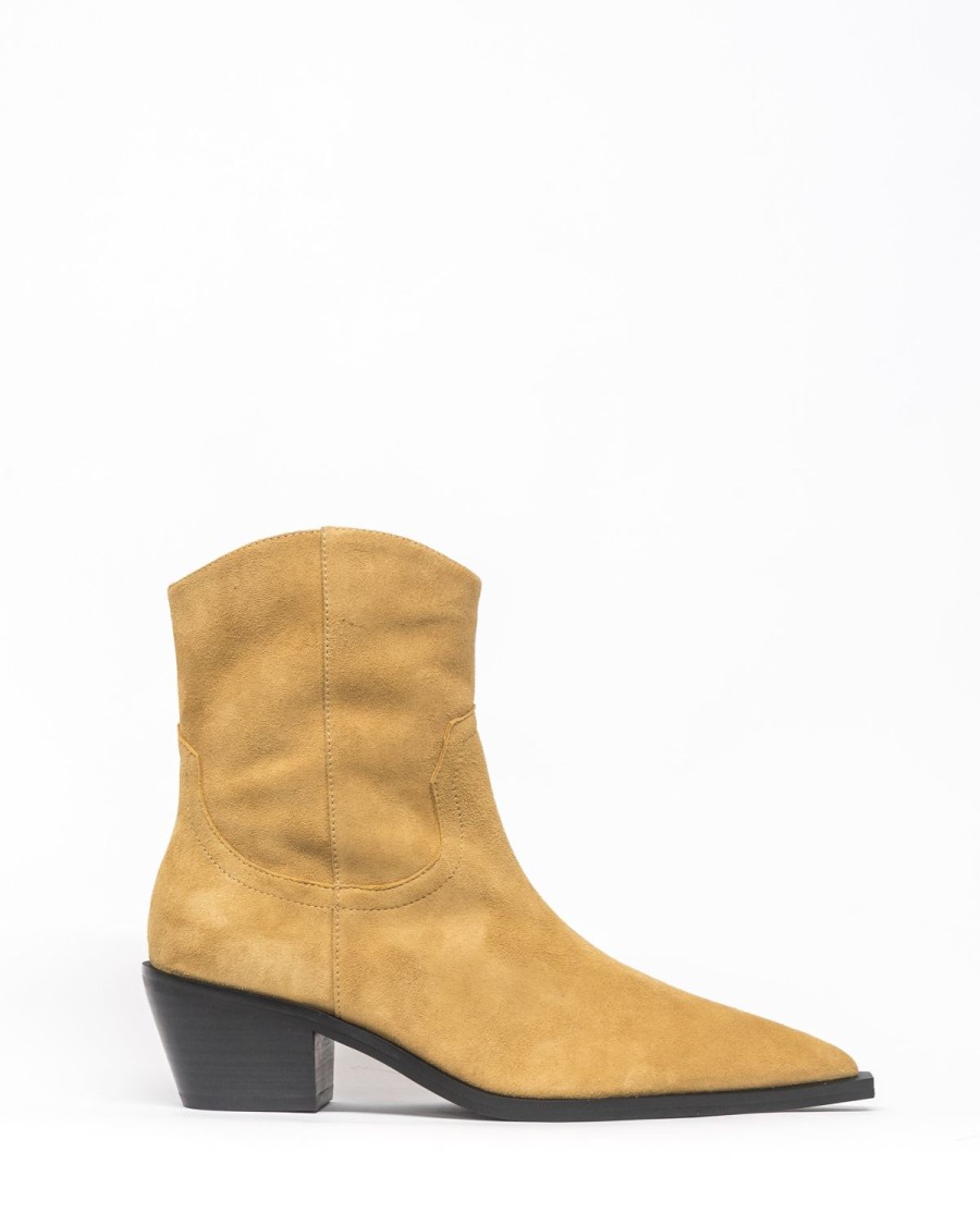 Zoe Kratzmann Whip Boot-Taupe Suede Boots