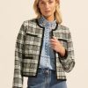 Zoe Kratzmann Patron Jacket-Green Check Jackets