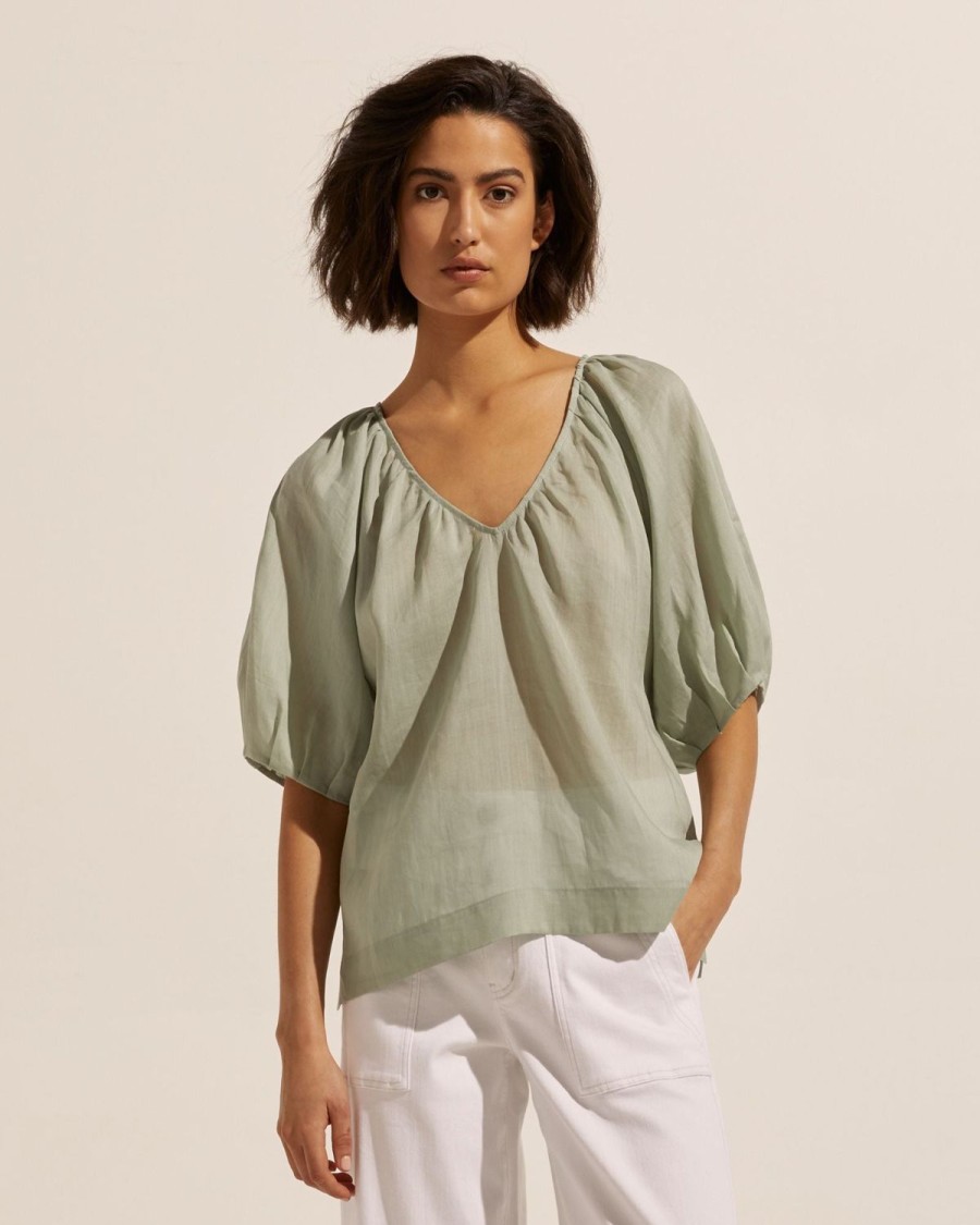 Zoe Kratzmann Element Top-Laurel Tops