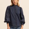 Zoe Kratzmann Oblige Top-Indigo Tops