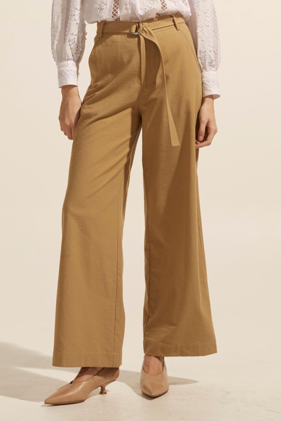 Zoe Kratzmann Scenic Pant-Toffee Bottoms