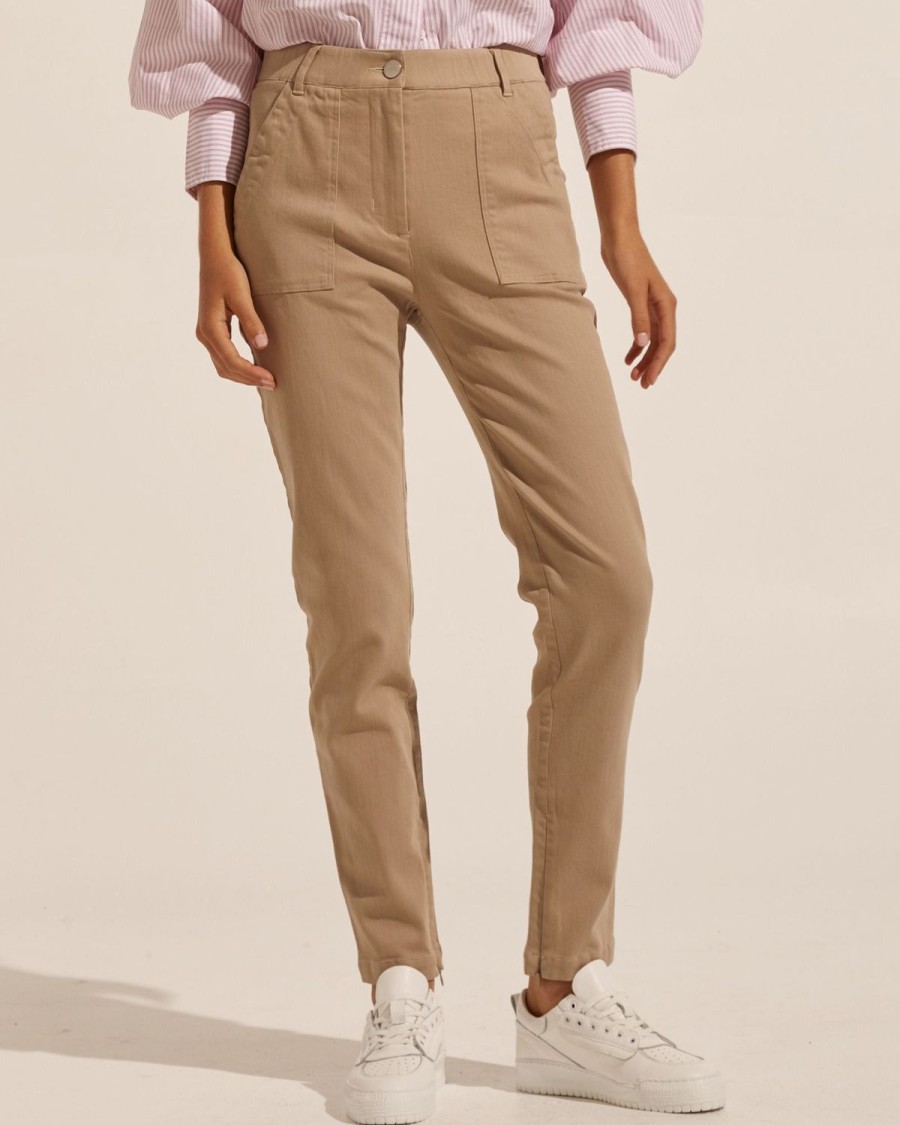 Zoe Kratzmann Allied Pant-Stone Bottoms