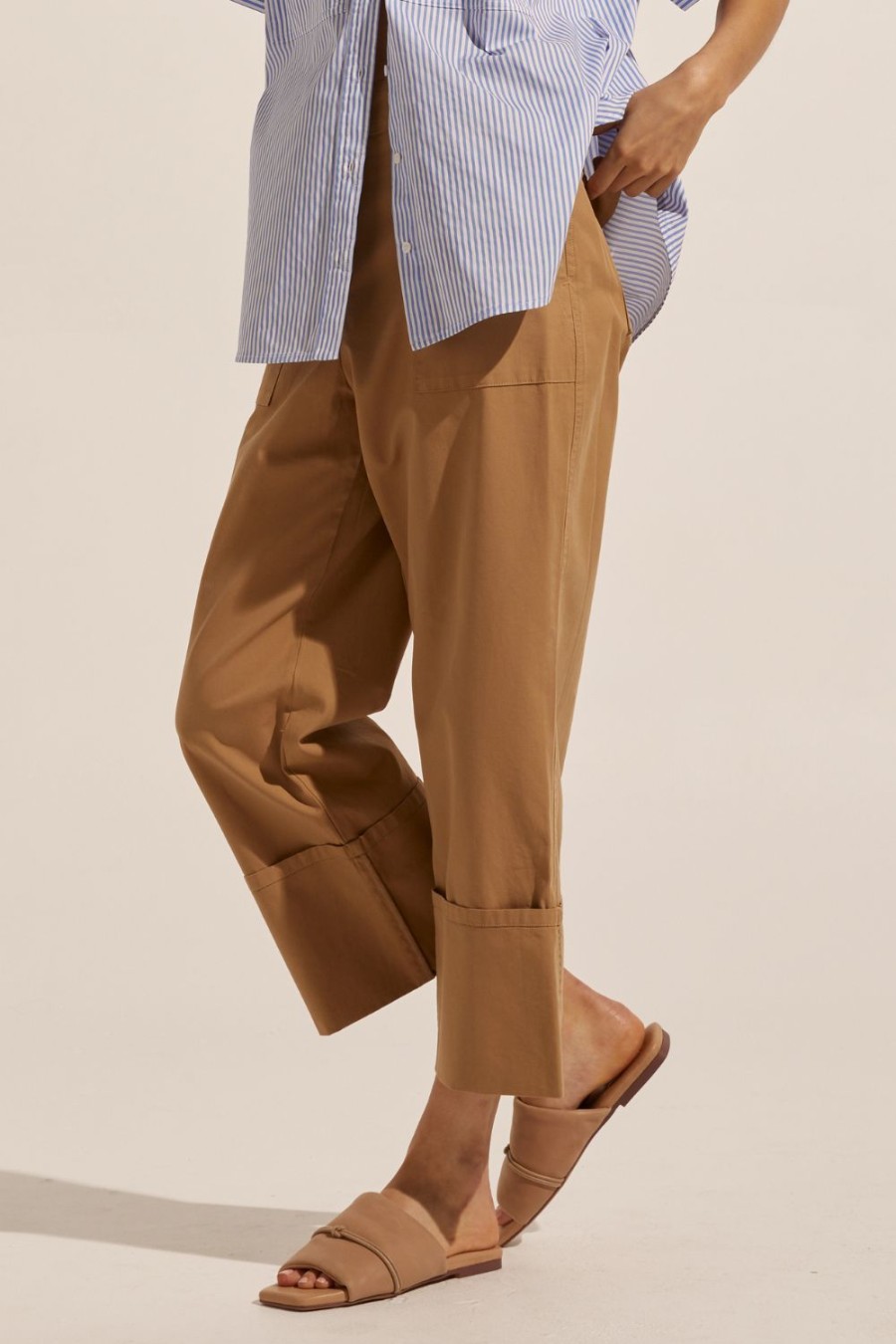 Zoe Kratzmann Collective Pant-Camel Bottoms