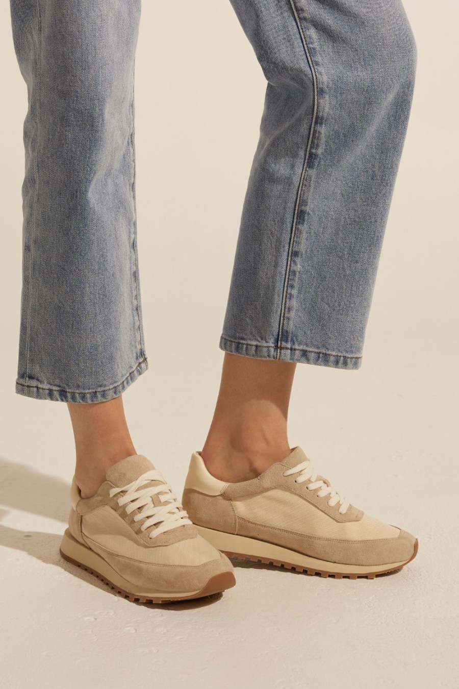 Zoe Kratzmann Division Sneaker-Cream Sneakers