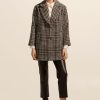 Zoe Kratzmann Alight Coat-Check Boucle Coats