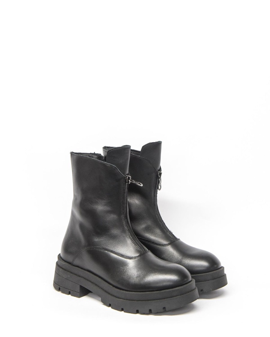 Zoe Kratzmann Quaver Boot-Black Leather Boots