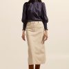 Zoe Kratzmann Accord Skirt-Stone Bottoms