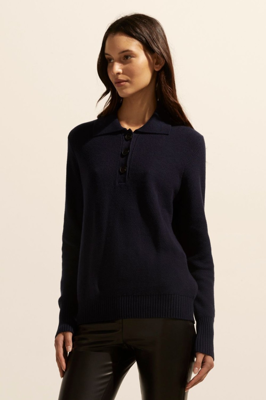 Zoe Kratzmann Engulf Knit-Indigo Knitwear