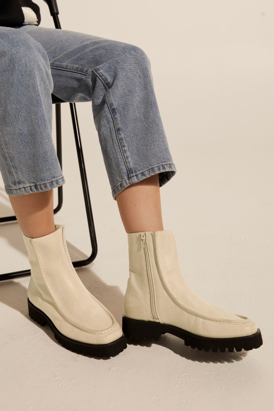 Zoe Kratzmann Notion Boot-Chalk Boots