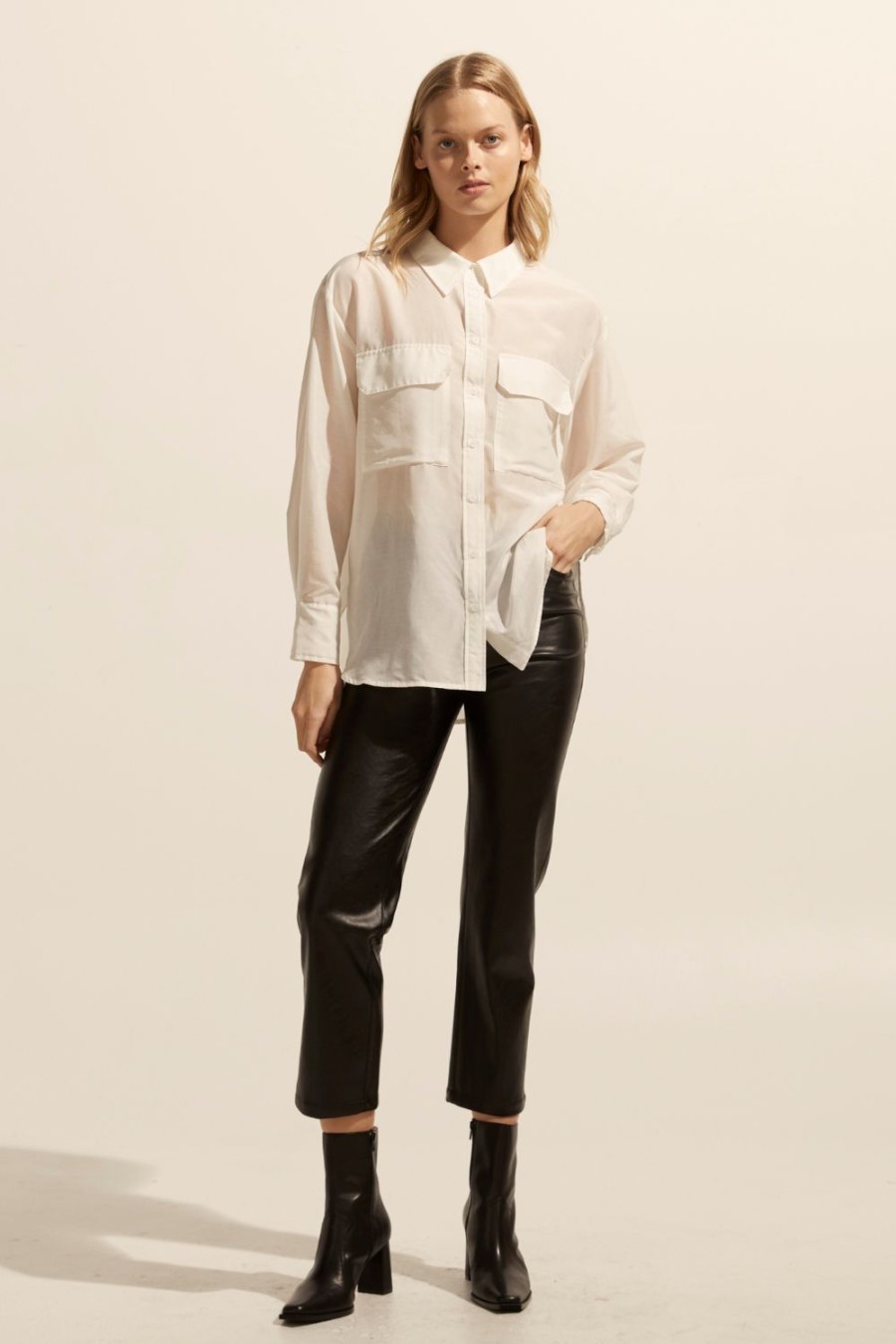 Zoe Kratzmann Abroad Top-Cream Tops