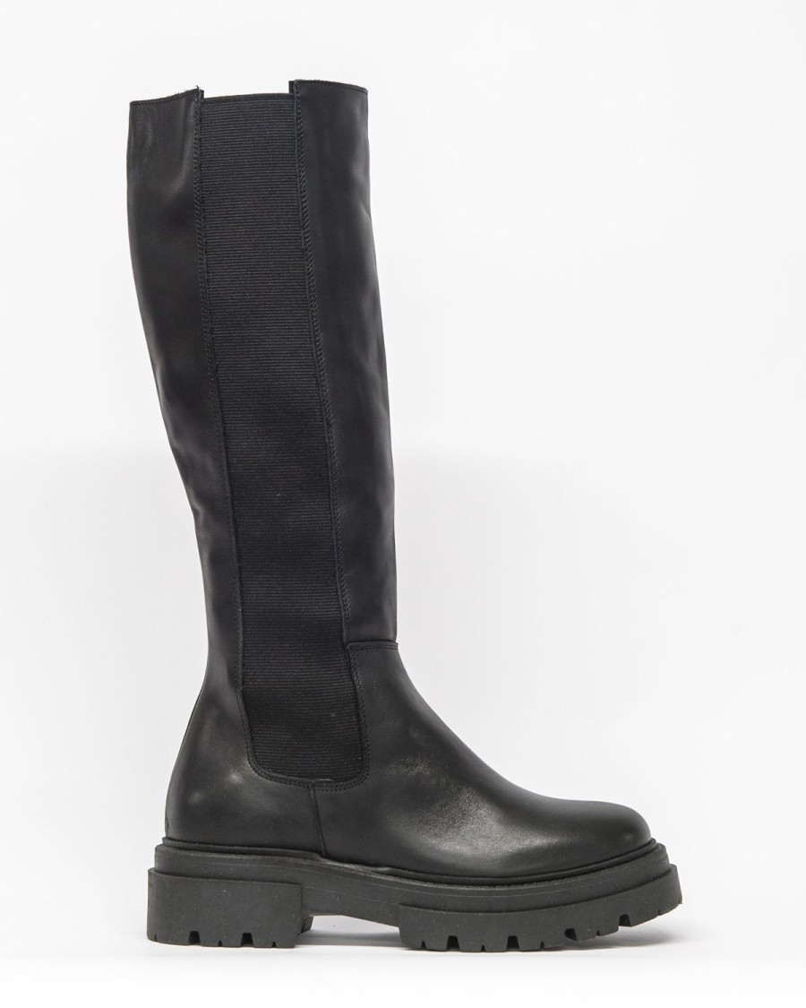 Zoe Kratzmann Beseech Boot-Black Leather Boots