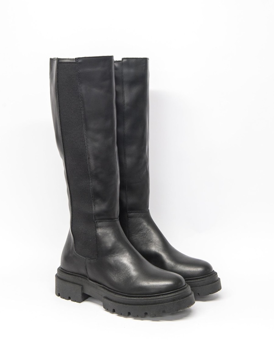 Zoe Kratzmann Beseech Boot-Black Leather Boots