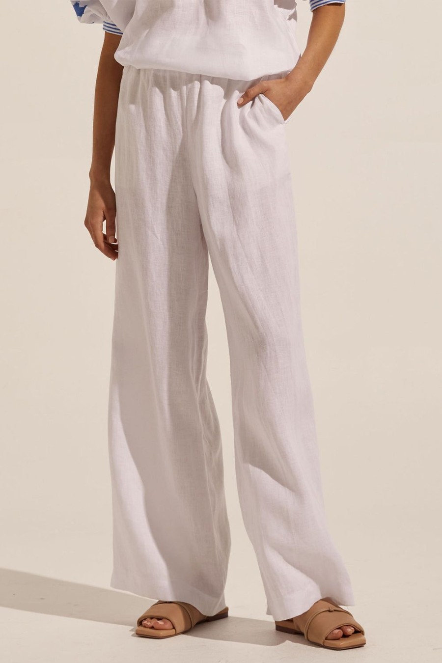 Zoe Kratzmann Merit Pant-Porcelain Bottoms