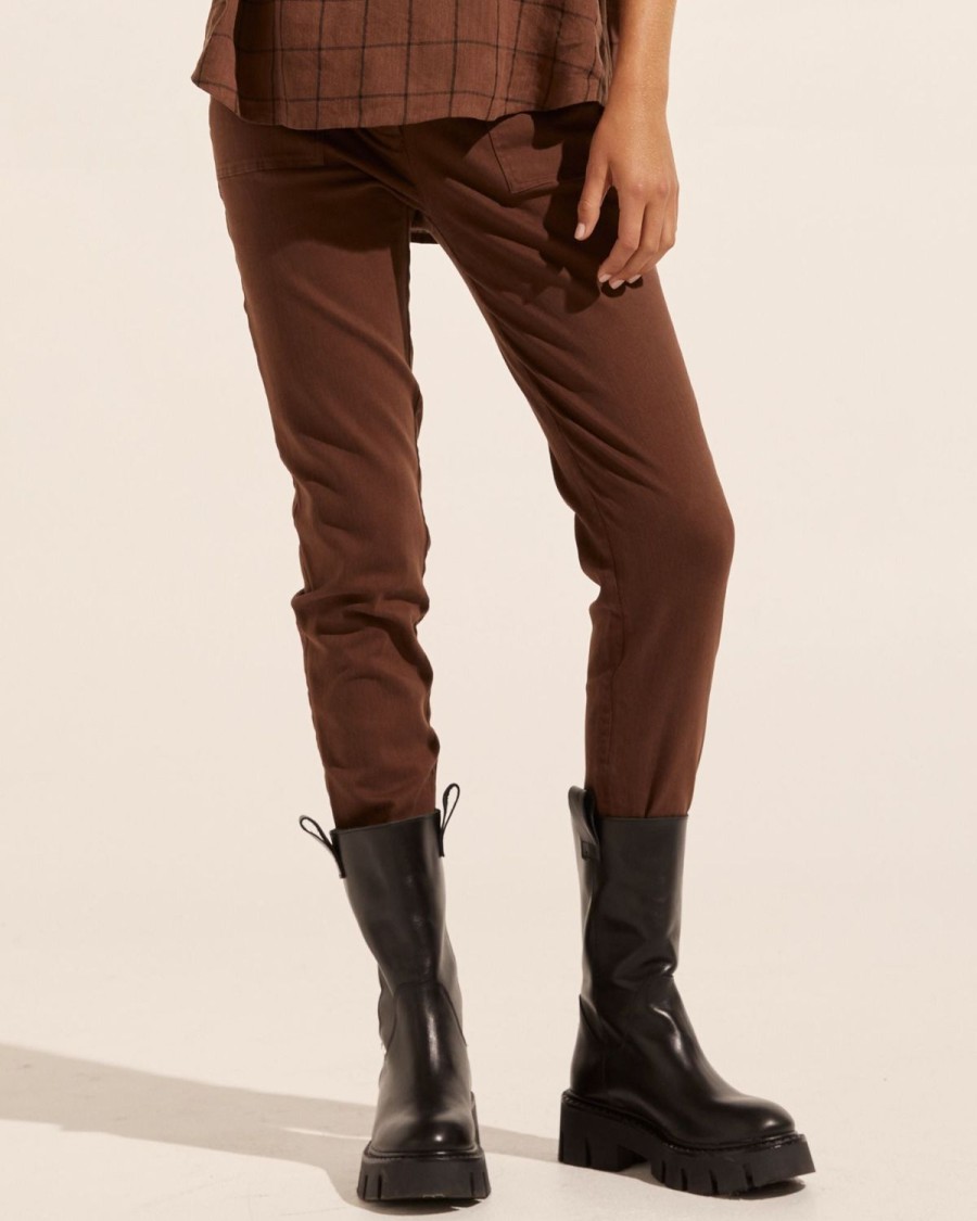 Zoe Kratzmann Allied Pant-Chocolate Bottoms