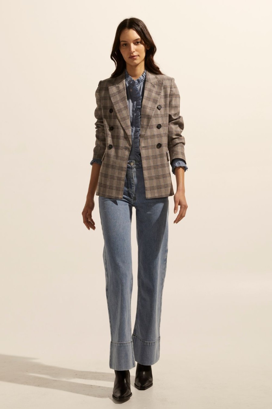 Zoe Kratzmann Spurt Jacket-Mousse Check Jackets