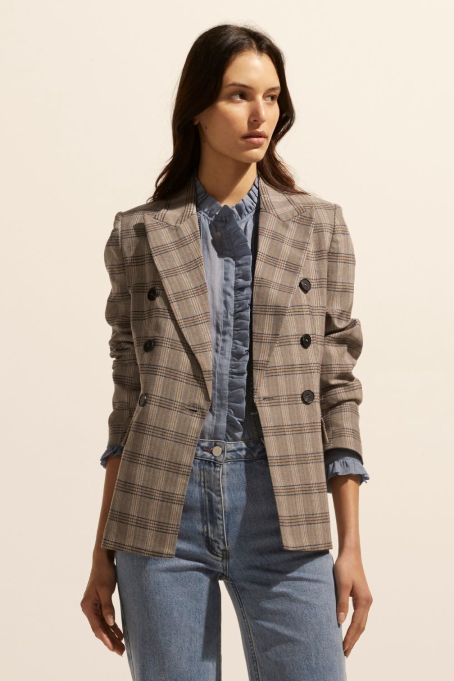 Zoe Kratzmann Spurt Jacket-Mousse Check Jackets