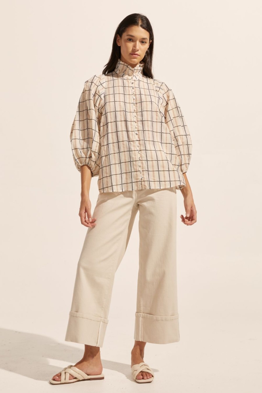 Zoe Kratzmann Limit Pant-Stone Bottoms