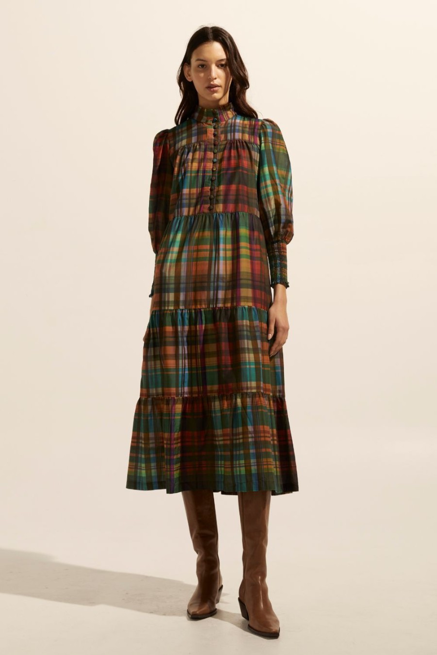 Zoe Kratzmann Recruit Dress-Kaleidoscope Check Dresses