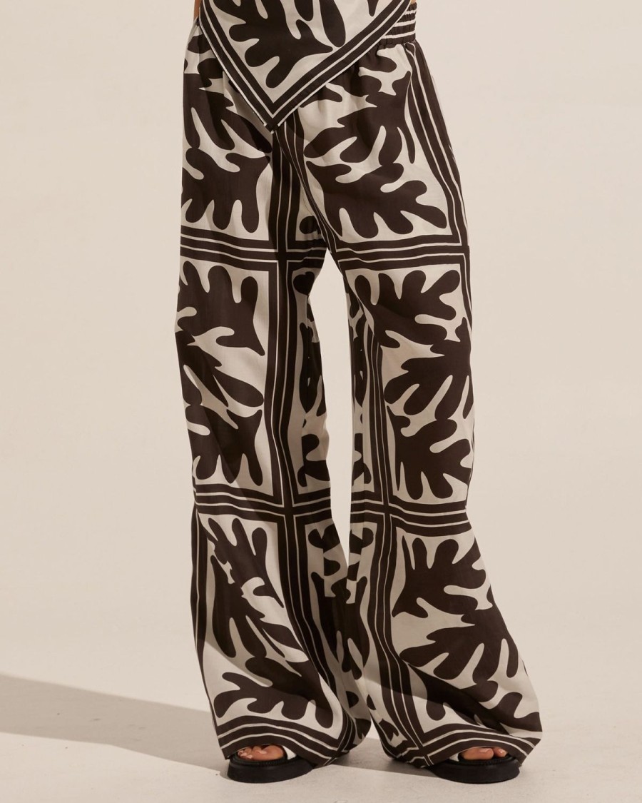 Zoe Kratzmann Breeze Pant-Frond Choc Bottoms