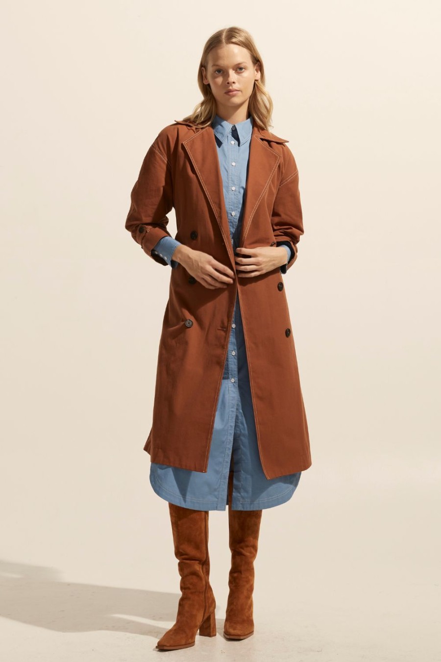 Zoe Kratzmann Agent Coat-Sienna Coats