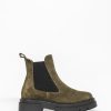 Zoe Kratzmann Compass Boot-Green Suede Boots