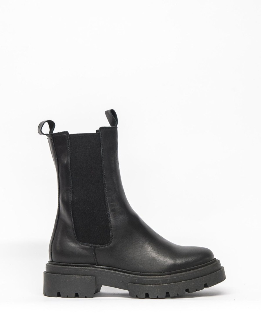 Zoe Kratzmann Derive Boot-Black Leather Boots