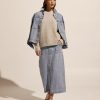 Zoe Kratzmann Loft Skirt-Washed Denim Bottoms