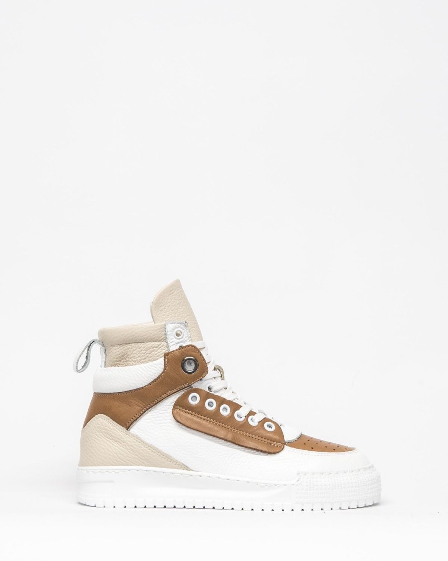 Zoe Kratzmann Vibe Sneaker-Mocha/White Leather Sneakers