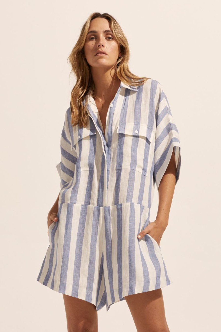 Zoe Kratzmann Heed Jumpsuit-Wide Ocean Dresses