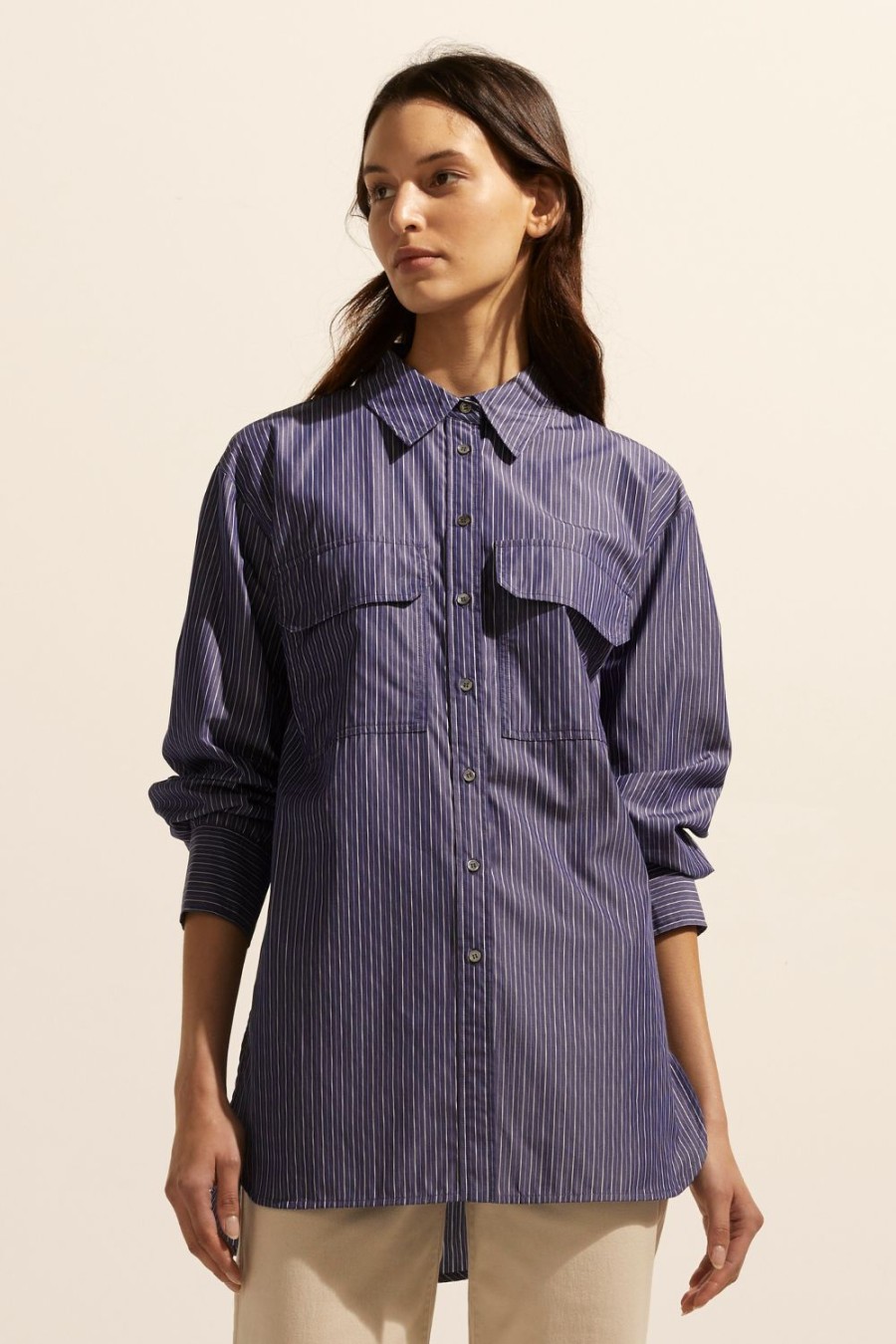 Zoe Kratzmann Reprieve Top-Yale Stripe Tops