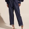 Zoe Kratzmann Bolster Pant-Dark Chambray Bottoms