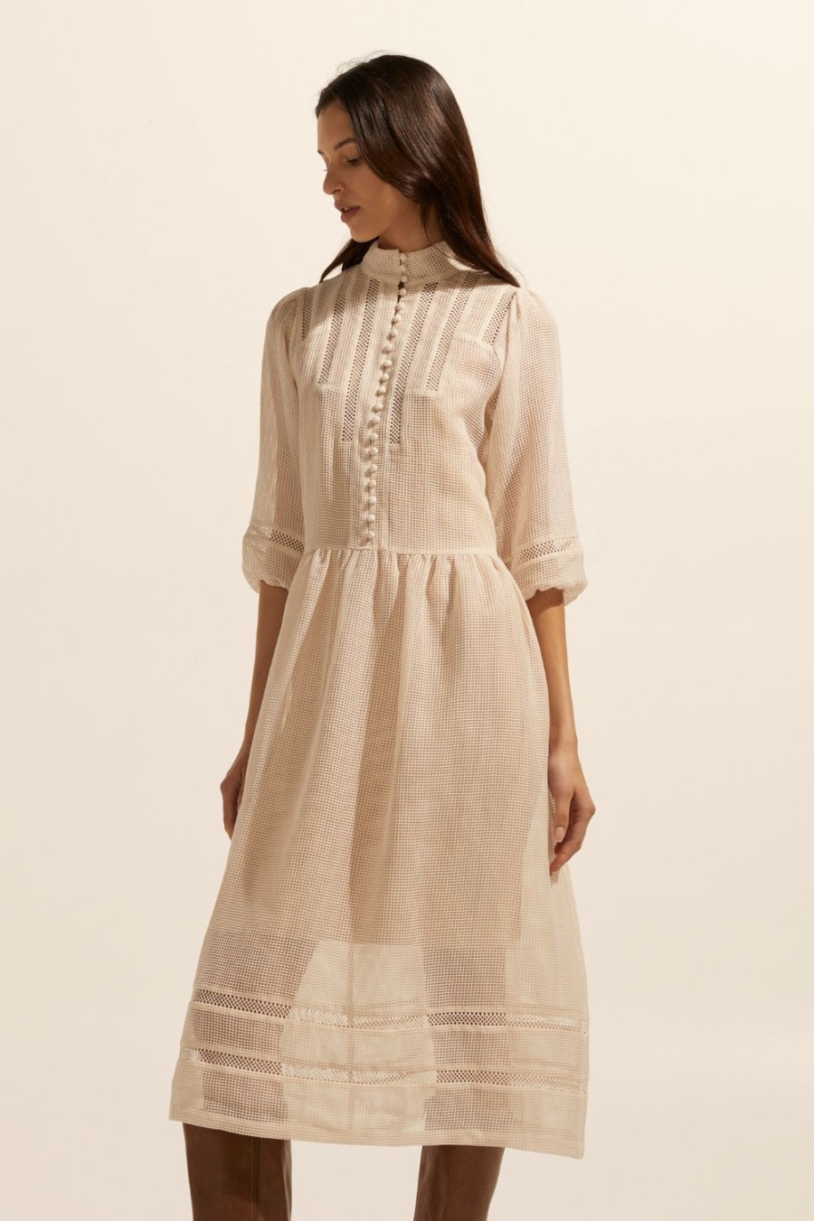 Zoe Kratzmann Declare Dress-Ecru Dresses