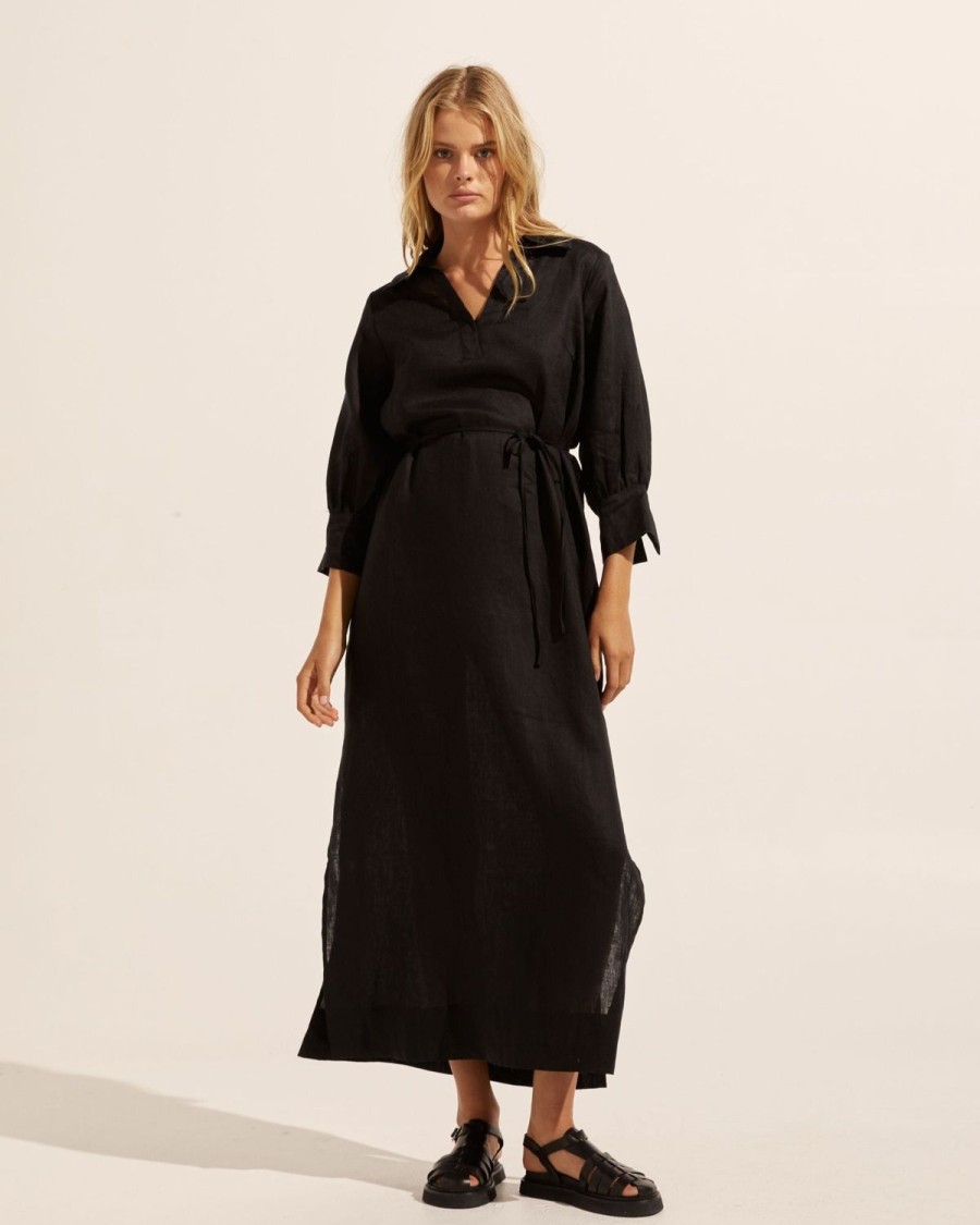 Zoe Kratzmann Adrift Dress-Black Dresses