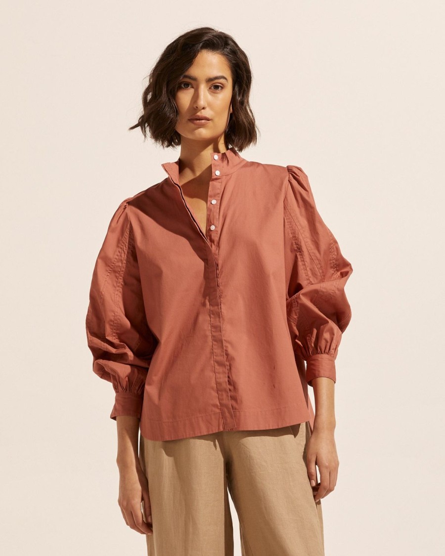 Zoe Kratzmann Oblige Top-Rust Tops