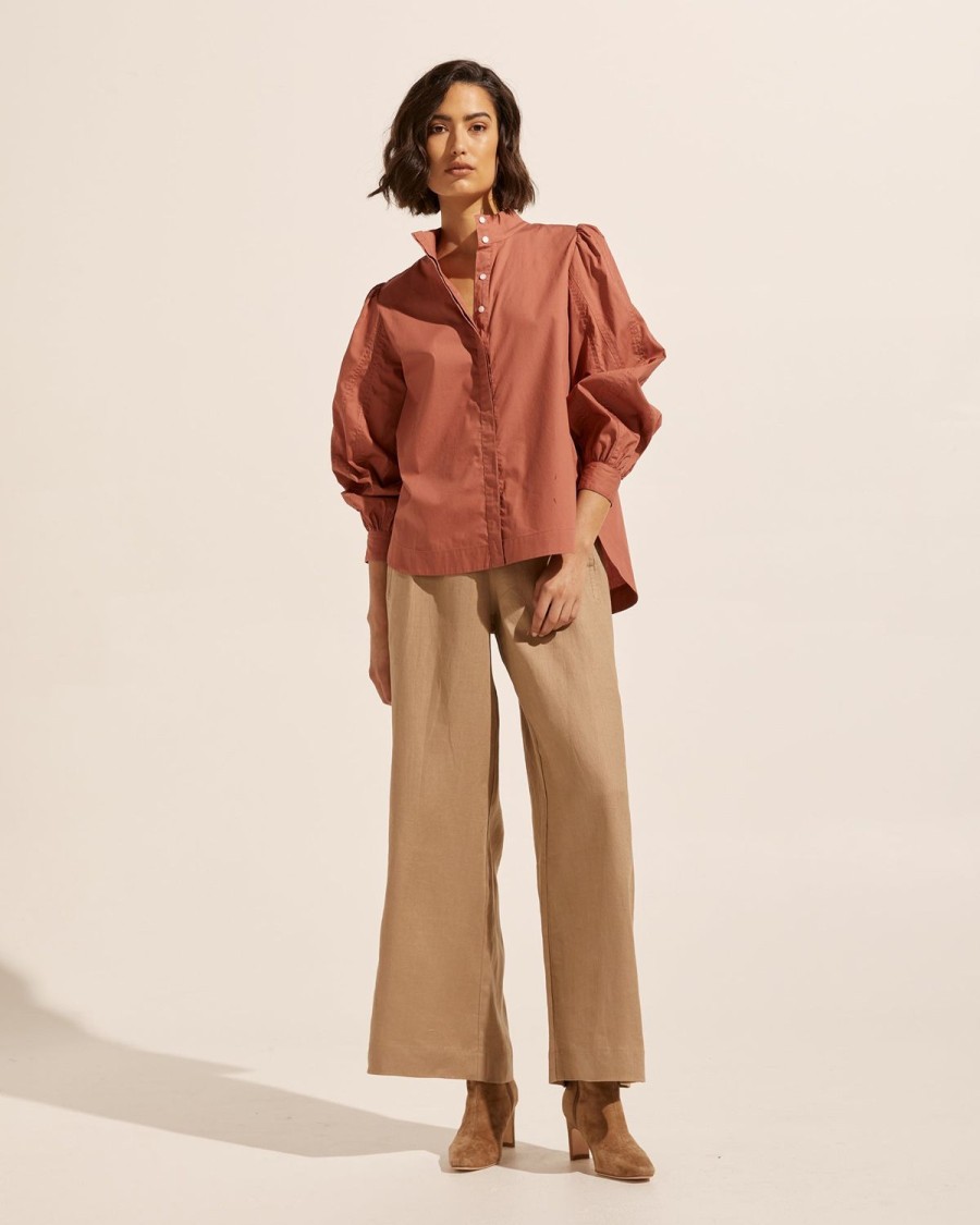 Zoe Kratzmann Oblige Top-Rust Tops