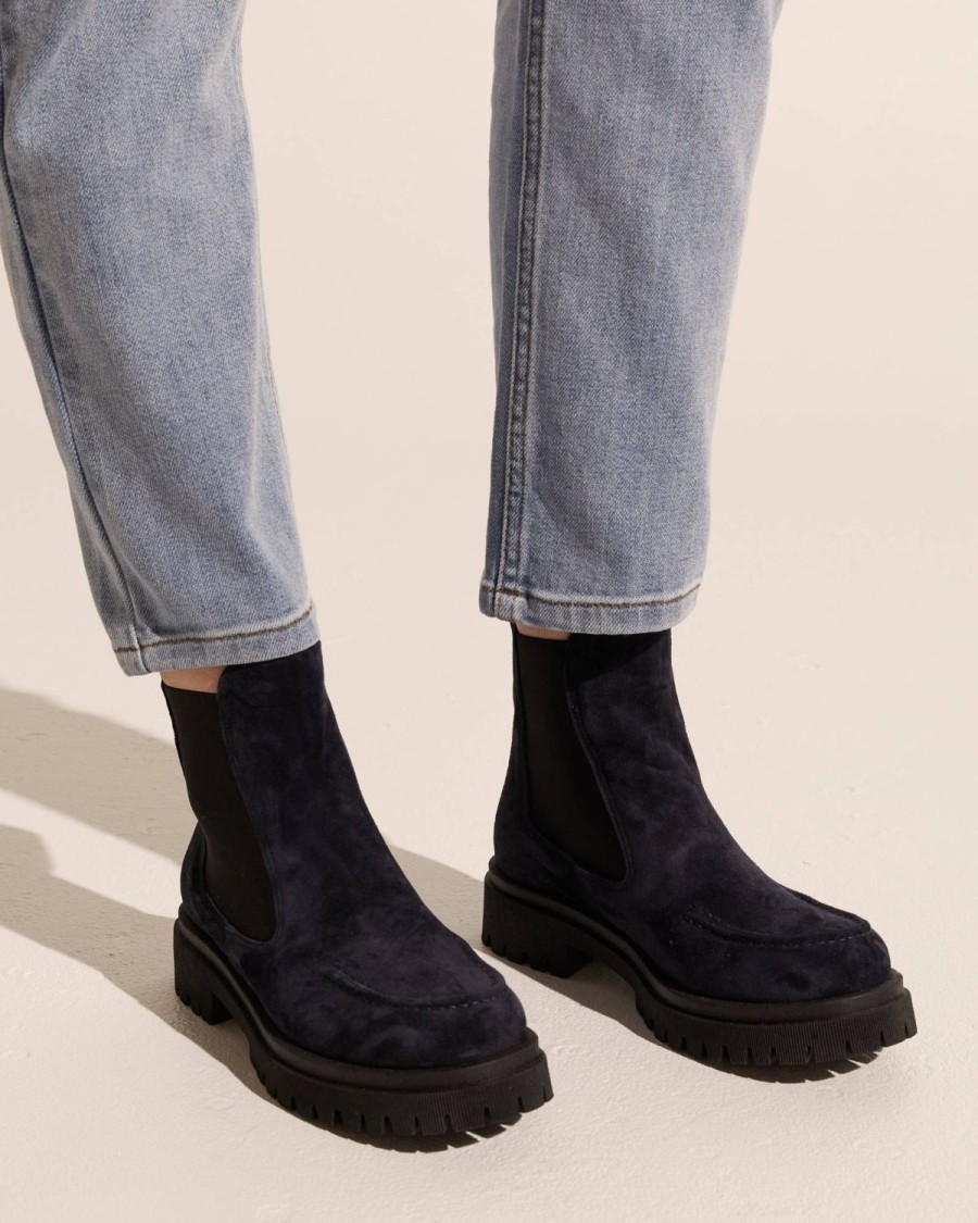 Zoe Kratzmann Vixen Boot-Blue Suede Boots