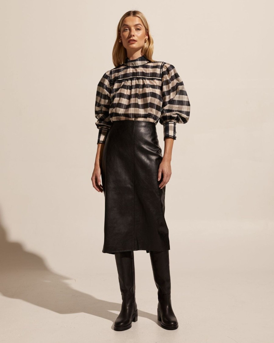 Zoe Kratzmann Vortex Skirt-Black Bottoms