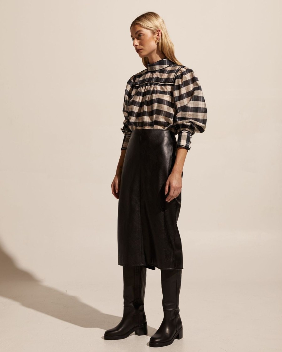 Zoe Kratzmann Vortex Skirt-Black Bottoms