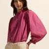 Zoe Kratzmann Context Top-Magenta Tops