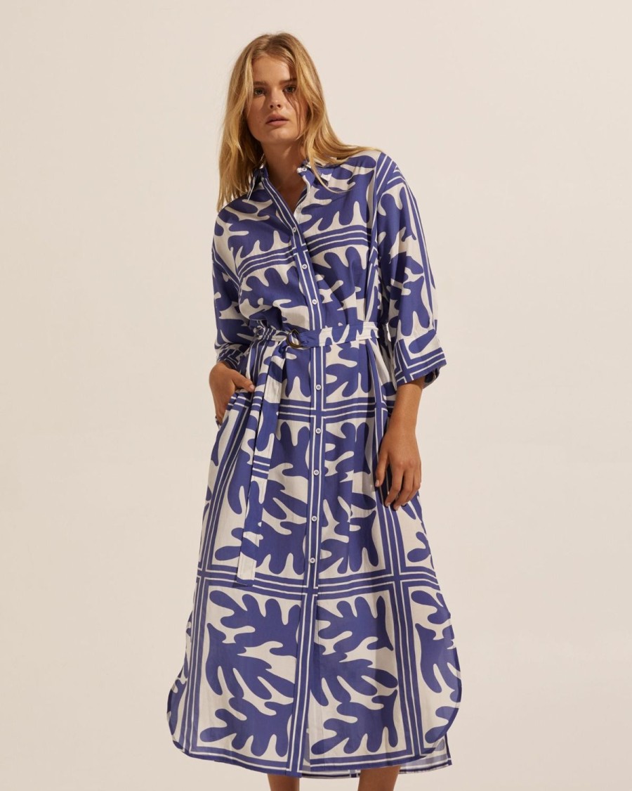 Zoe Kratzmann Pinpoint Dress-Frond Wave Dresses