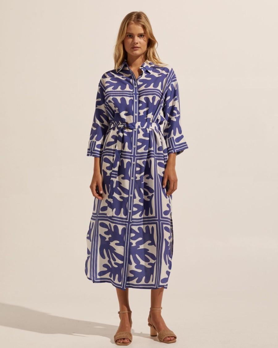 Zoe Kratzmann Pinpoint Dress-Frond Wave Dresses