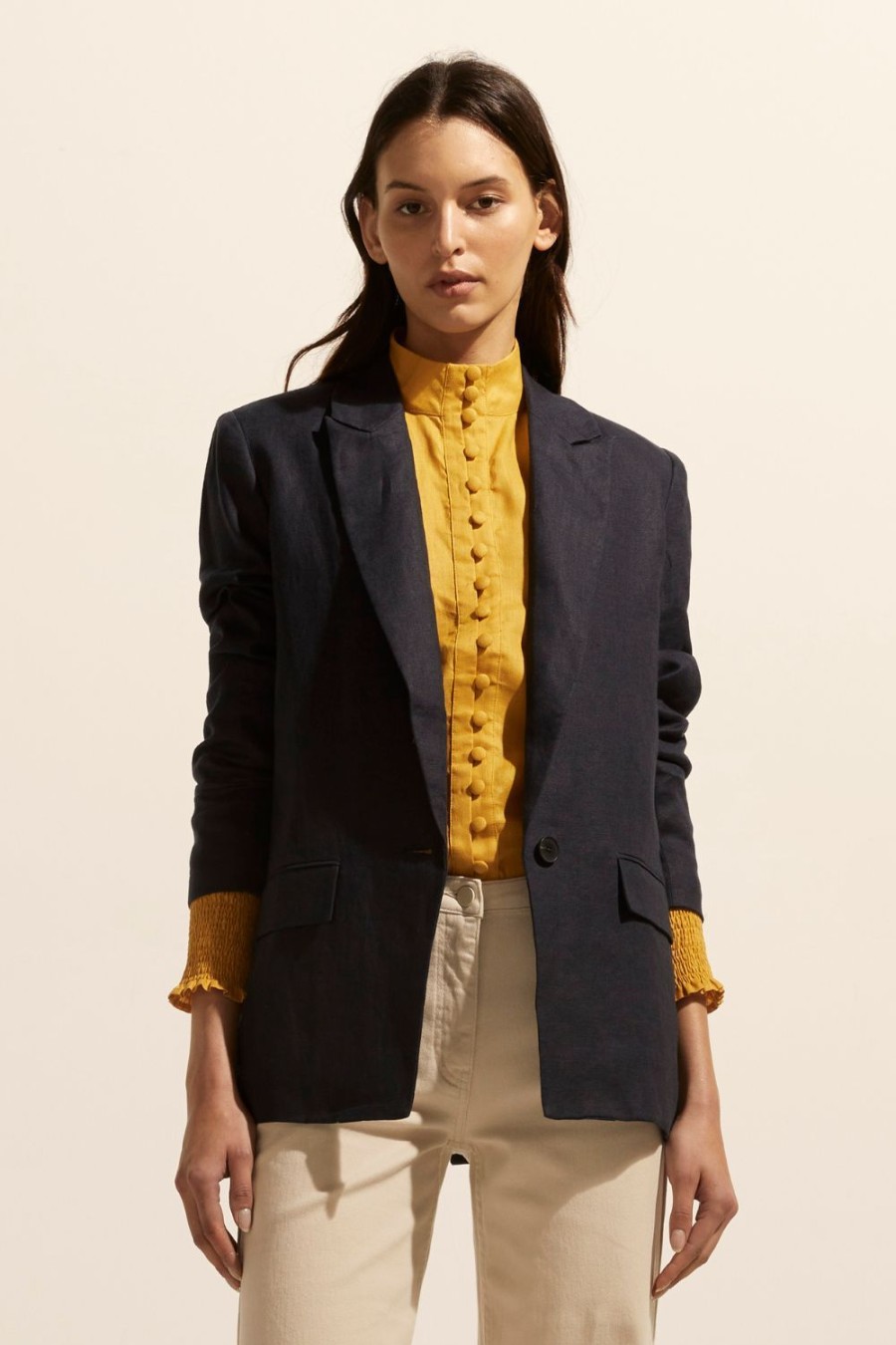 Zoe Kratzmann Extend Jacket-Indigo Jackets