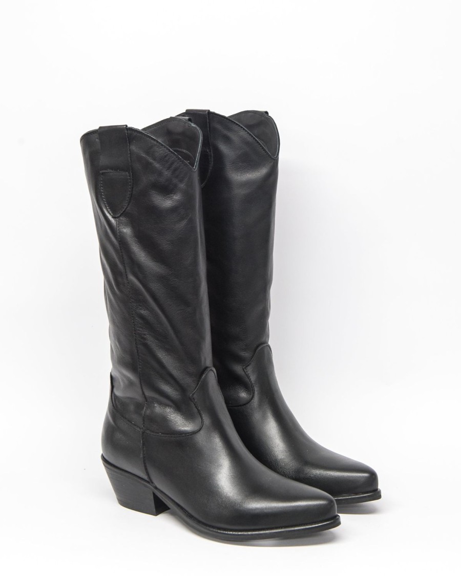 Zoe Kratzmann Sprite Boot-Black Leather Boots