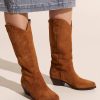 Zoe Kratzmann Sprite Boot-Tan Suede Boots