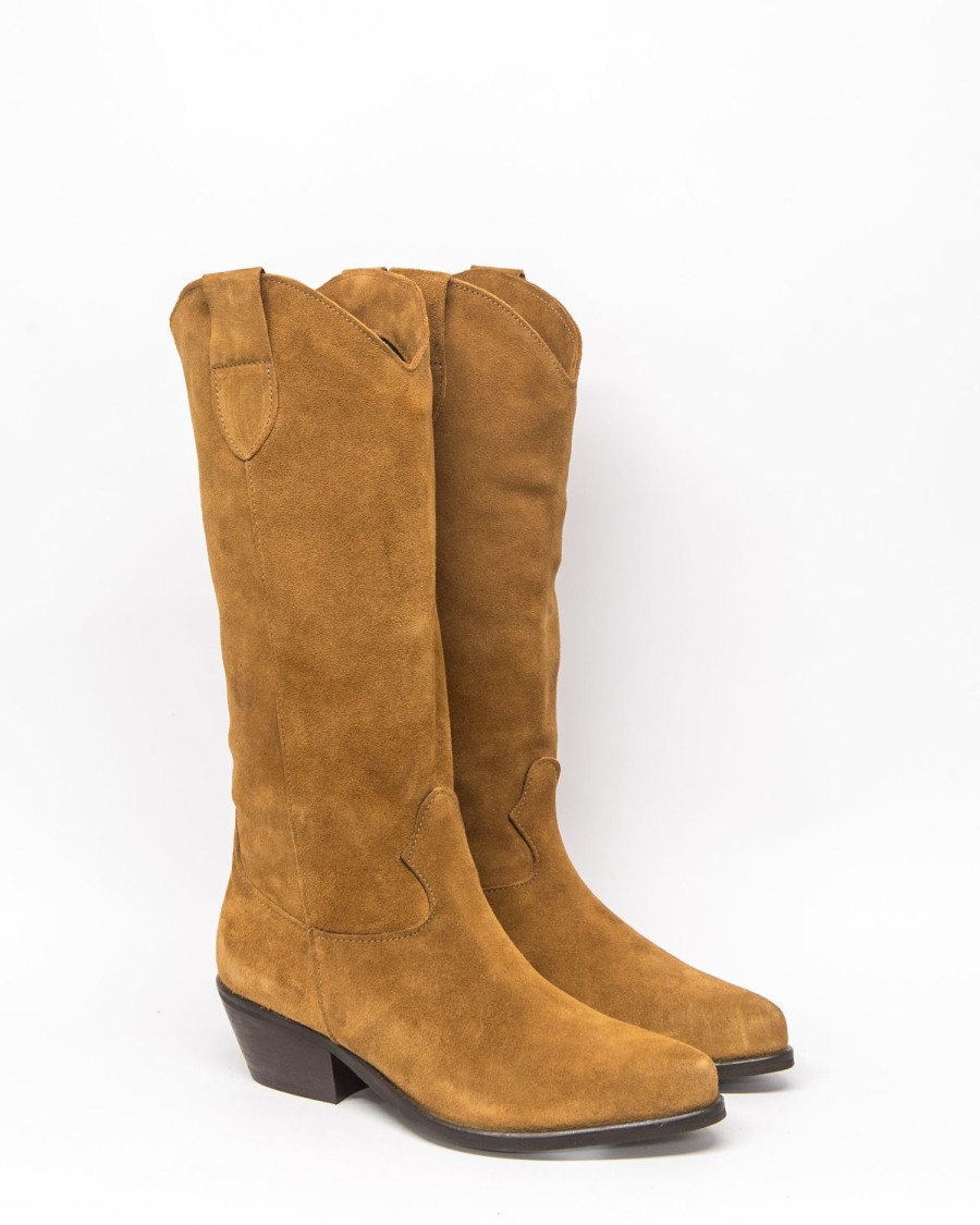 Zoe Kratzmann Sprite Boot-Tan Suede Boots