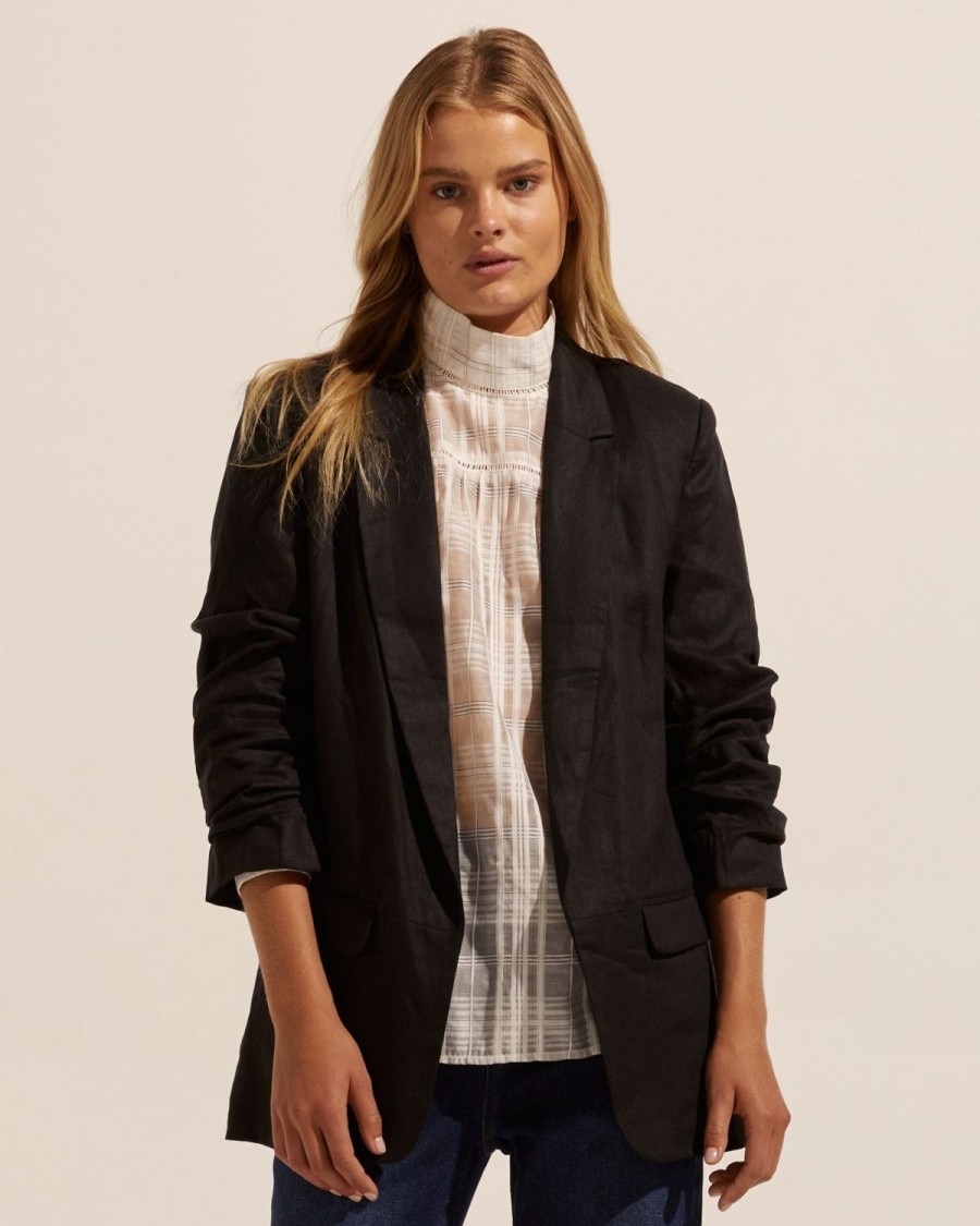 Zoe Kratzmann Entitle Jacket-Black Jackets