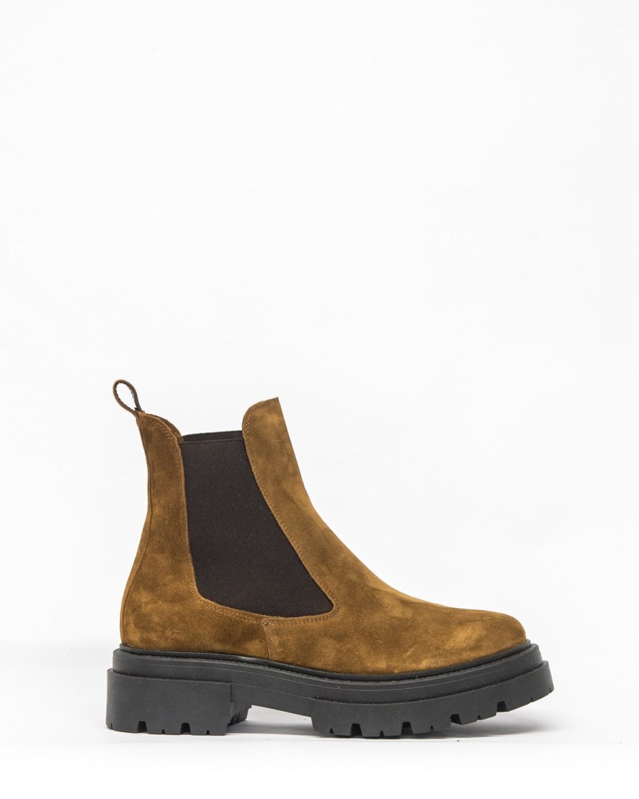 Zoe Kratzmann Compass Boot-Brown Suede Boots