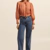 Zoe Kratzmann Swoon Top-Apricot Tops