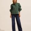 Zoe Kratzmann Oblige Top-Basil Tops