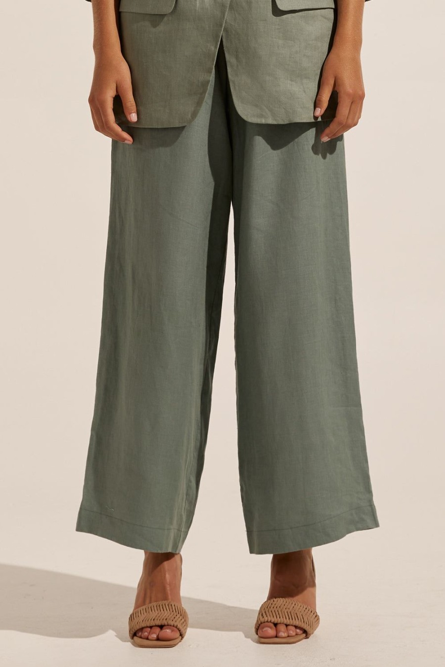 Zoe Kratzmann Merit Pant-Sage Bottoms